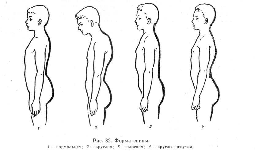 Форма спины ребенка